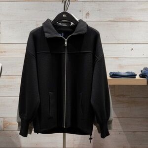Knitted Black Jacket